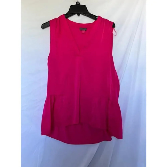 Vince Camuto Pink Sleeveless Blouse - Picture 2 of 6